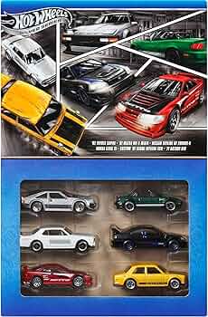 Amazon.com: Hot Wheels 1:64 Scale Die-Cast Toy Cars, Set of